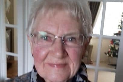 Margaret Murray, from Easington, died in the collision.
