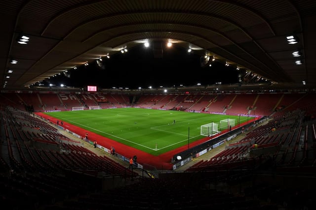 Average league attendance at St Mary’s this season = 30,614