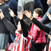 Sunderland fans at the Stadium of Light on Wednesday night