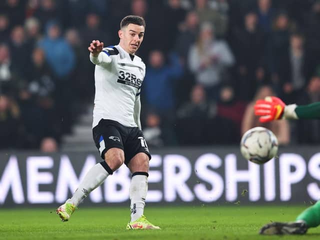 Tom Lawrence has joined Rangers ahead of their clash with Sunderland (Photo by Mark Thompson/Getty Images)