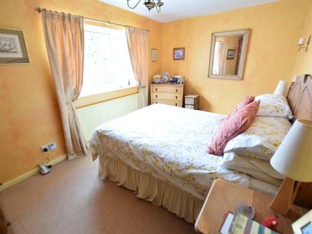 One of the bedrooms.