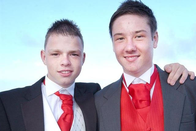 A sharp look for their prom - perfect for the SAFC fans!