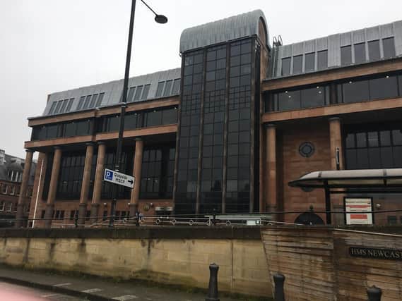 The two women had gone to a "crack den" to speak to Craig Dixon about the break in, where property including an X-Box and controller had been taken, Newcastle Crown Court heard.