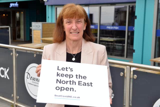 Association of Directors of Public Health for County Durham, Amanda Healey, has urged businesses to get behind the campaign to ensure that they can stay open.
