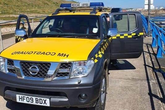 The Coastguard was called to Hendon Beach to rescue a mother and daughter.