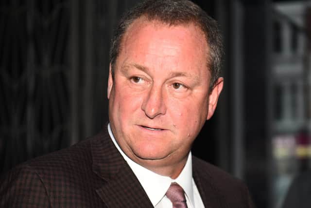 Mike Ashley's Frasers Group has said it will save "a number of jobs" after buying parts of DW Sports for £37 million. Photo by PA.
