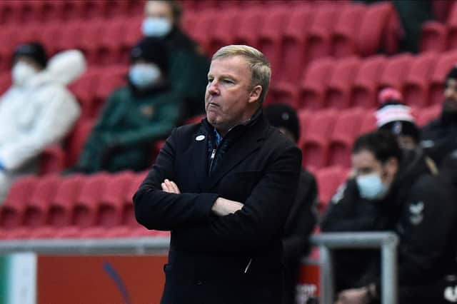 Portsmouth manager Kenny Jackett during the The FA Cup match between Bristol City and Portsmouth at Ashton Gate, Bristol, England on 10 January 2021.