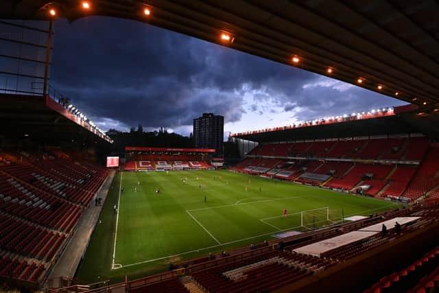 Charlton Athletic's home - The Valley.