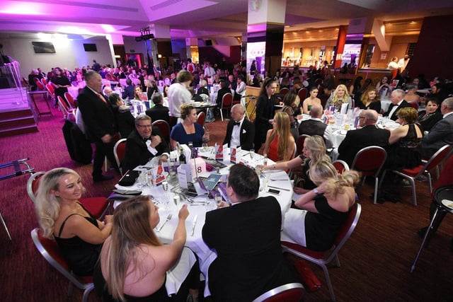 Guests gather ahead of the Echo Portfolio Business awards.