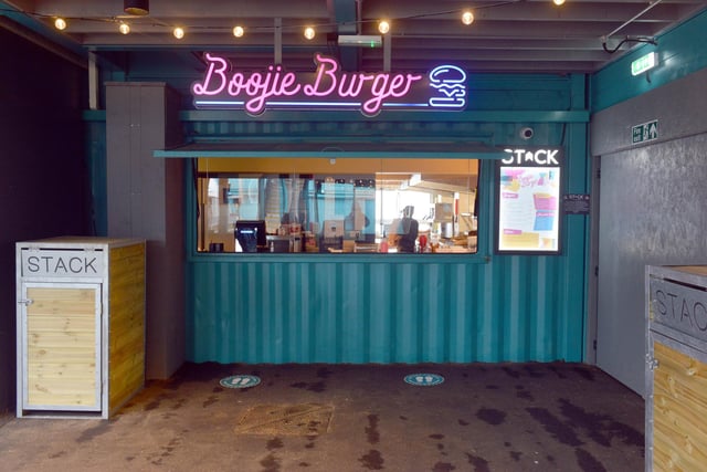 Boojie Burger at STACK Seaburn has a full five out of five rating from three Google reviews.