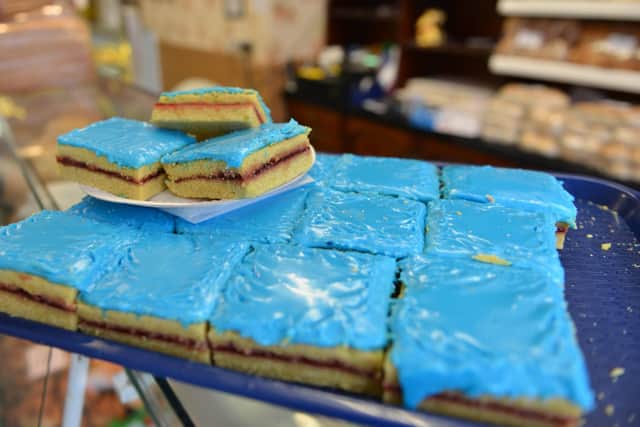 Customers have snapped up 1,000 blue slices in three weeks