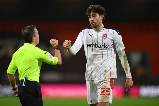 Rotherham United midfielder Matt Crooks is reportedly wanted by Sunderland, Ipswich, Peterborough and Derby. (Photo by Mike Hewitt/Getty Images)
