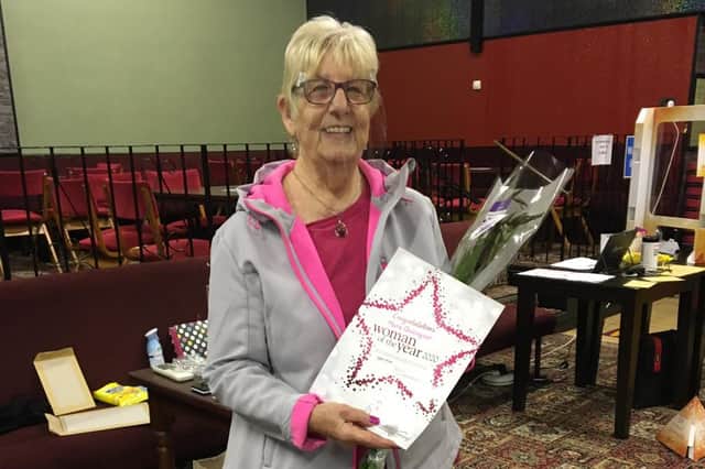 Marie won a Slimming World award for her weight loss