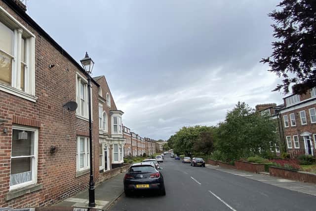 The Avenue, in Ashbrooke, Sunderland, where eight reported incidents of anti-social behaviour were made in April.