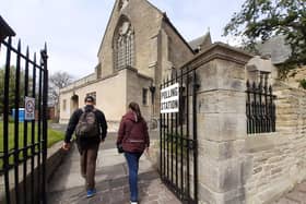 Prayers and polling stations: Voters head to cast their ballots at Sunderland Minster