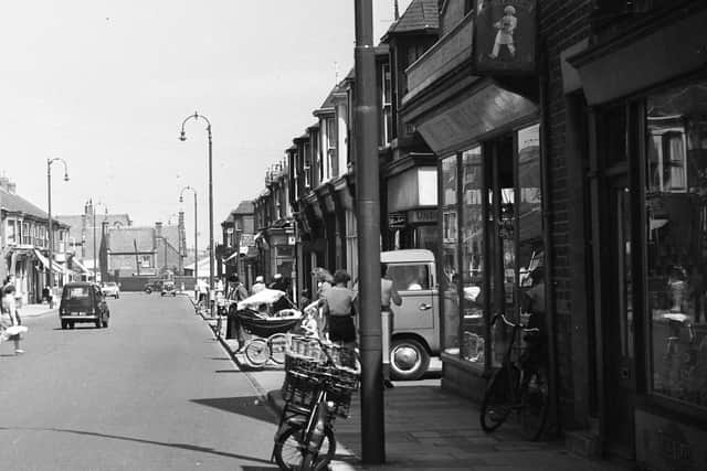 Carricks and Walter Willsons were among the shops to be found in Villette Road in 1959.