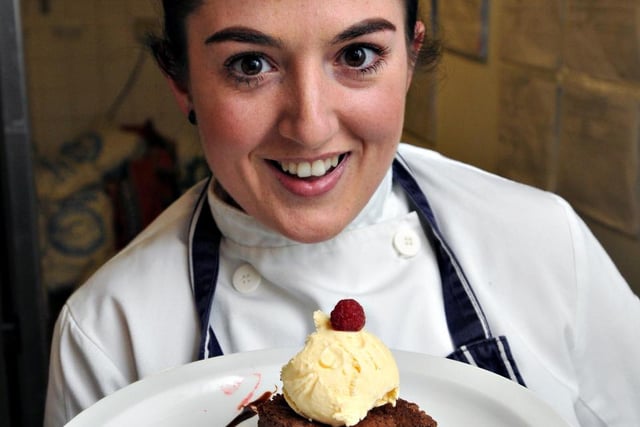 Sunderland's Masterchef Stacie Stewart made a chocolate brownie and vanilla ice cream desert at Liberty Brown on Hylton Retail Park in 2012. If you fancy a celebration, it's National Brownie Day on December 8.