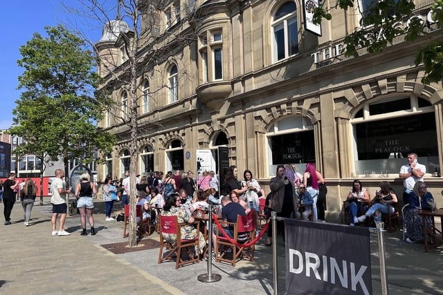 The Peacock has proved a great addition to the city centre with great food and live music. It also has a seated area at the front, which is particularly popular on match days.