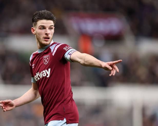 West Ham will demand a British record fee for Declan Rice this summer (Photo by George Wood/Getty Images)