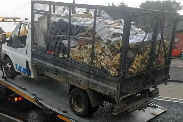 Sunderland City Council seized a van belonging to Mr Kirtley after it was connected to the fly-tipping incidents.