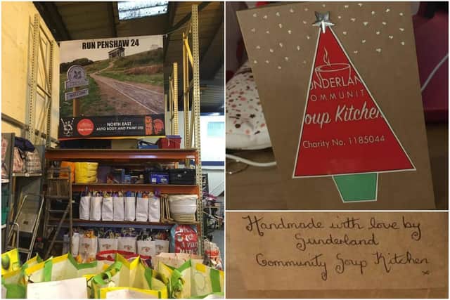 Sunderland Community Soup Kitchen and other groups worked together to ensure people across Sunderland are still fed this Christmas time.