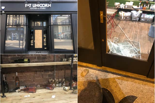 Police are investigating after Fat Unicorn in Sunderland city centre was broken into.