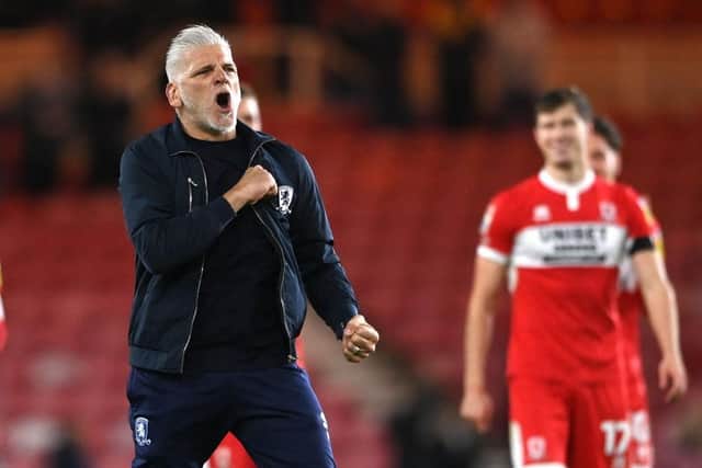 Middlesbrough’s search for a new manager remains ongoing, with Leo Percovich & Co to once again lead the team at Millwall this weekend. (Photo by Stu Forster/Getty Images)