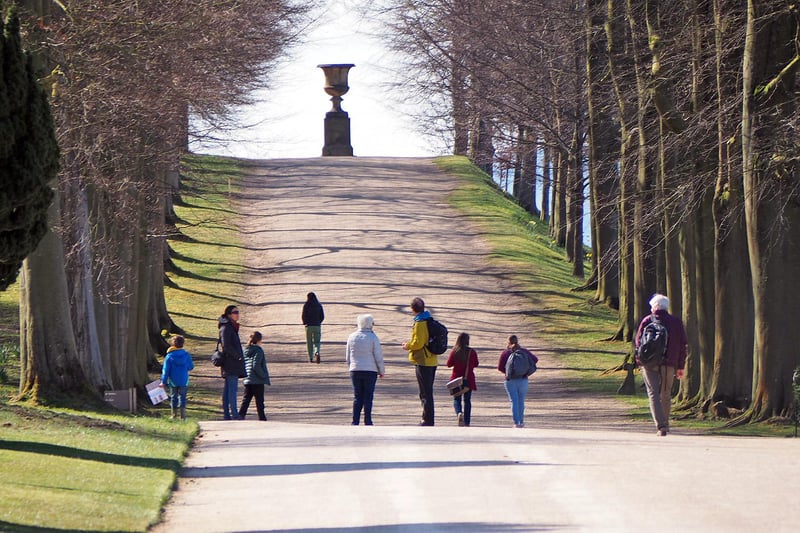 Chatsworth's beautiful gardens reopened to the public on April 12th. Its 105 acres includes historic and modern waterworks and sculptures, and a Victorian rock garden.