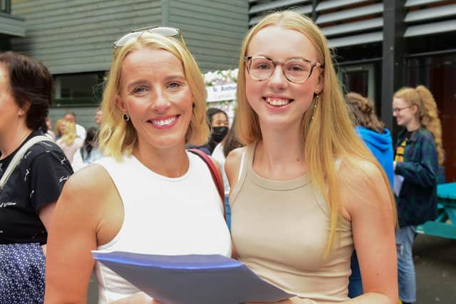 Eve Fawcett with mum Helen
