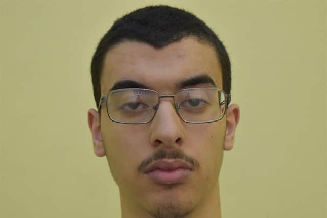 A photo issued by Greater Manchester Police of Hashem Abedi, younger brother of the Manchester Arena bomber Salman Abedi, as he is facing life in jail for mass murder. Picture: Press Association/Greater Manchester Police.