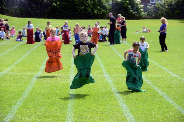 The sports day races at Bernard Gilpin Primary School in Houghton looked like lots of fun in 2013.