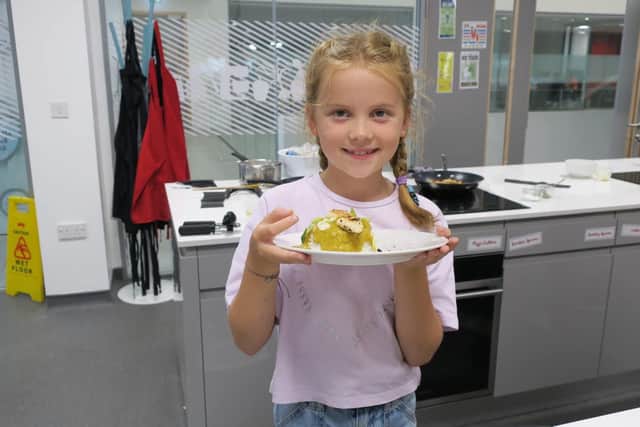Youngsters can also learn new cookery skills at the Beacon of Light.