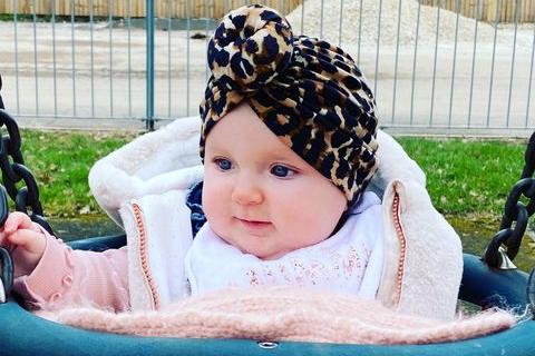 Amy Blackham, said: "Esmé Murrie born 2nd September 2020."