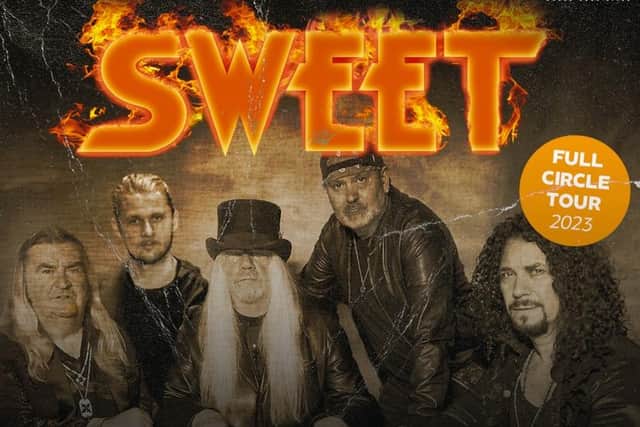 The Sweet are at The Fire Station on Sunday, December 10.