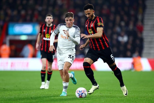 Newcastle loanee Ashby has missed Swansea's last four matches with a muscular problem.