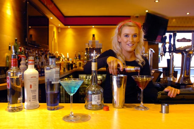 Hannah Mitchinson was making Christmas cocktails at Gatsby 12 years ago.