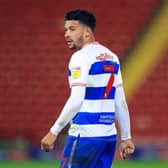 BARNSLEY, ENGLAND - OCTOBER 27: Macauley Bonne of Queens Park Rangers looks on during the Sky Bet Championship match between Barnsley and Queens Park Rangers at Oakwell Stadium on October 27, 2020 in Barnsley, England. Sporting stadiums around the UK remain under strict restrictions due to the Coronavirus Pandemic as Government social distancing laws prohibit fans inside venues resulting in games being played behind closed doors. (Photo by George Wood/Getty Images)