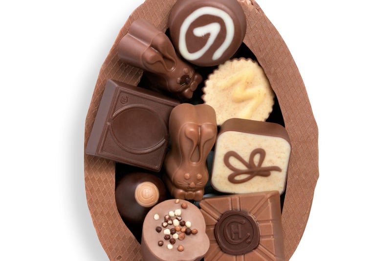 Treat yourself or a loved one this Easter to an extra-thick egg from luxury chocolatier Hotel Chocolat. This extravagant egg is made from solid caramel chocolate and is studded with cookies and puffed rice. It’s filled with smooth mellow truffles, pralines and caramel. (Price: £29, Hotel Chocolat)