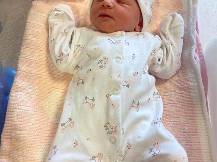 Shannon Muir, said: "Annabelle Rose Dilworth born in the first lockdown born April 25-04-20 7lb2oz."