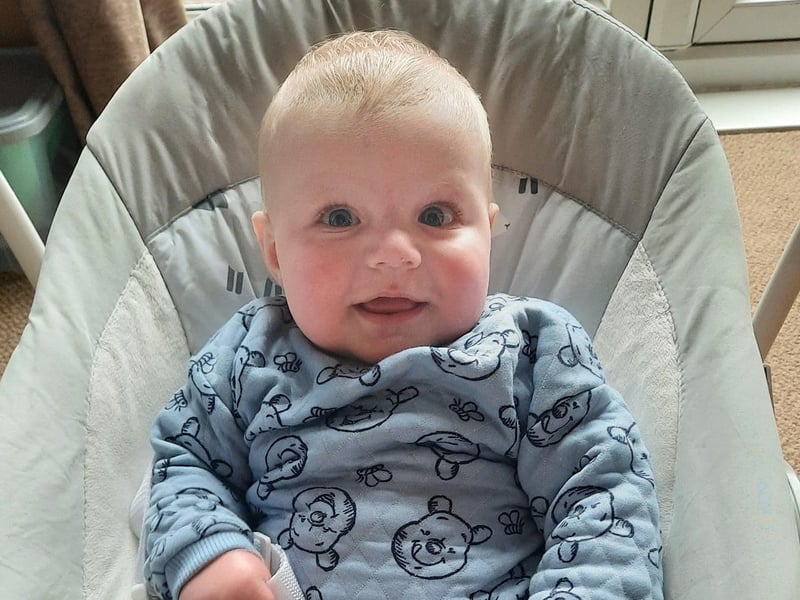 Suzy Wakeman, said: "Max James Wakeman born 3/10/20 at Doncaster hospital 9lbs 7oz."