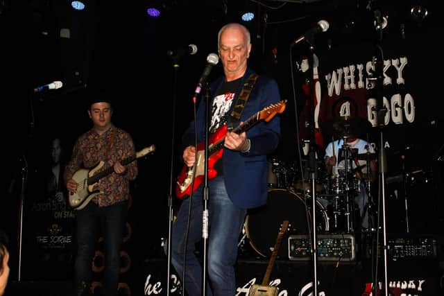 Trevor performing at the famous Whisky A Go-Go in Hollywood