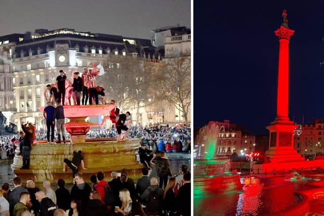 What happened in Trafalgar Square tonight ahead of Wembley final - and why it tells you everything you need to know about Sunderland fans
