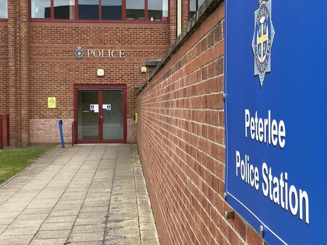 Peterlee Police Station. Picture by FRANK REID.