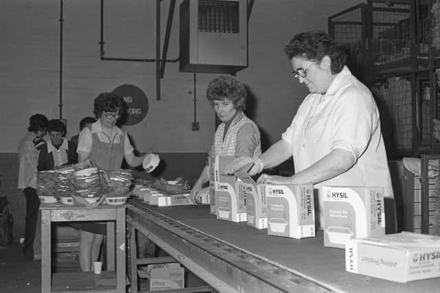 The Pyrex factory in 1975 - one of the photos donated by the Echo to Sunderland Literacy Aid.