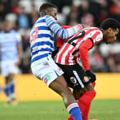Isaac Lihadji playing for Sunderland against Reading.