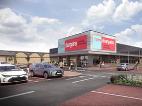 A CGI image of what the potential new Home Bargains store could look like.