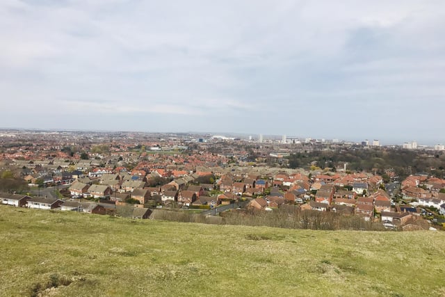 For some of the best panoramic views of the city up to Cleadon Hills and beyond, take the short hike up Tunstall Hills. It's also a nature reserve and home to many butterflies which you'll enjoy spotting on your walk. Photo by Katy Wheeler.