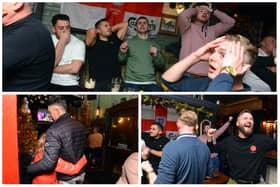 England fans lived every emotion from hope to heartache during the match against France.