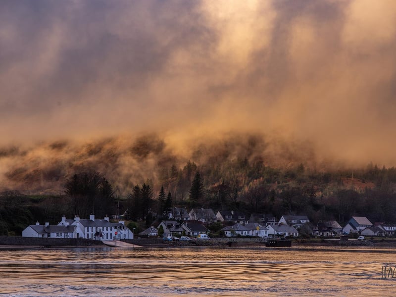 Ardgour shot from the Corran Ferry landing by Neah McGregor.