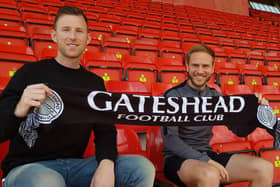 Gateshead are in play-off action this weekend.